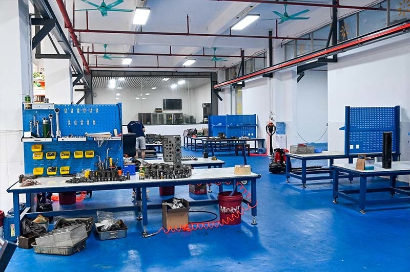 Guangzhou Tieqi Construction Machinery Co., Ltd. উত্পাদক উত্পাদন লাইন