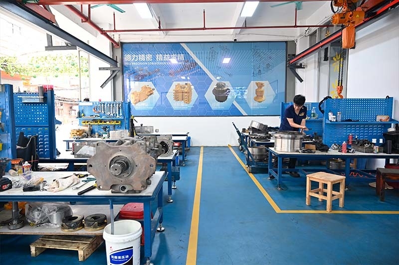 Guangzhou Tieqi Construction Machinery Co., Ltd. উত্পাদক উত্পাদন লাইন