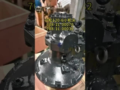 কমাতসু 120-6 ছোট মাথা হাইড্রোলিক পাম্প 708-1L-00070 708-1L-00032