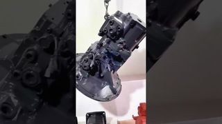 Komatsu PC360-7 জলবাহী পাম্পের প্রতিটি পদক্ষেপ স্বচ্ছ? #komatsu #হাইড্রোলিক পাম্প