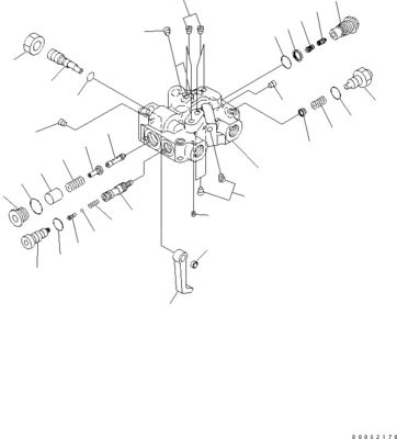 708-1W-00960 708-1W-00850 708-1W-03710 For Komatsu WA450-6 WA470-6 WA480-6 Hydraulic Piston STEERING PUMP