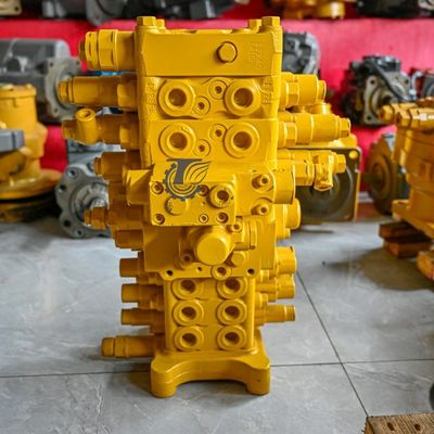PC160LC-7 PC160-7 কন্ট্রোল ভ্যালভ এক্সক্যাভেটর Komatsu, 723-57-16100 এক্সক্যাভেটর প্রধান অংশ