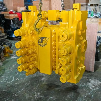Komatsu PC2000-8 Excavator প্রধান নিয়ন্ত্রণ ভালভ 709-1A-11300 709-1A-11400 709-1A-11100