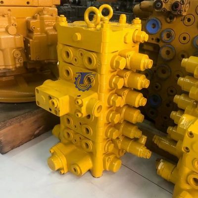 Komatsu 120-6-7 Excavator প্রধান নিয়ন্ত্রণ ভালভ হাইড্রোলিক 723-56-12103 723-56-12102