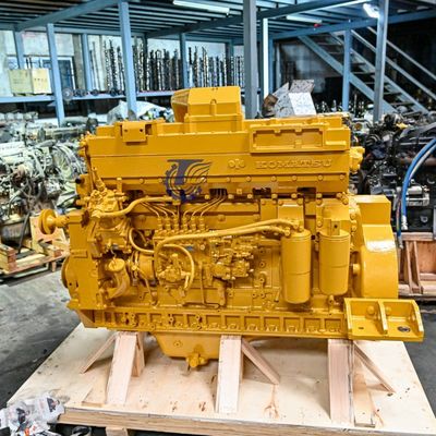 Komatsu SA6D140-2 SA6D140E-2 SDA6D140E-2 SAA6D140-2 এর জন্য খননকারী ইঞ্জিন