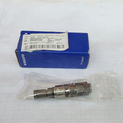 ভলভো Ec210 হাইড্রোলিক ওভারফ্লো ভালভ স্থিতিশীল 14513267 Excavator জন্য