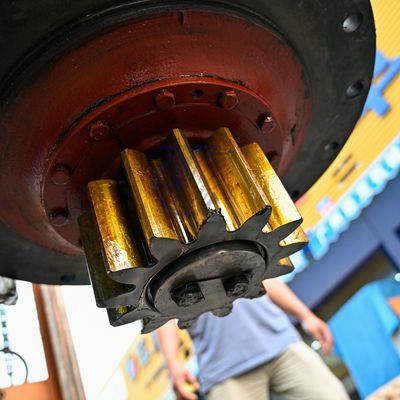 HD1430 ফাইনাল ড্রাইভ কাতো এক্সক্যাভেটর স্লেভিং রিডাক্টর স্লেভিং রিডাকশন গিয়ারবক্স