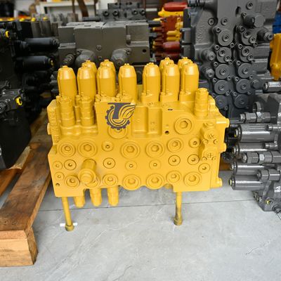 2063338 KMX13SB Caterpillar Excavator Parts CAT E314C কন্ট্রোল ভালভ সমাবেশ হাইড্রোলিক প্রধান ভালভ