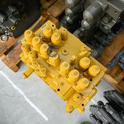 2063338 KMX13SB Caterpillar Excavator Parts CAT E314C কন্ট্রোল ভালভ সমাবেশ হাইড্রোলিক প্রধান ভালভ
