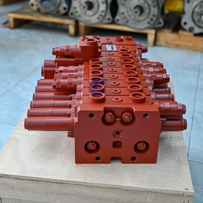 হিটাচি EX55 ZAX60 Kobelco SK60 খননকারীর জন্য নাচি নিয়ন্ত্রণ ভালভ DPK-T04-8P-DC-7815F