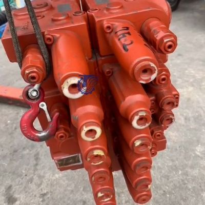 SK130 SK135 SK140-8 প্রধান নিয়ন্ত্রণ ভালভ Kobelco Excavator Parts জন্য বিতরণ ভালভ সিরিজ