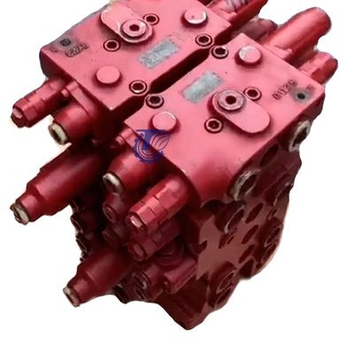 SK130 SK135 SK140-8 প্রধান নিয়ন্ত্রণ ভালভ Kobelco Excavator Parts জন্য বিতরণ ভালভ সিরিজ