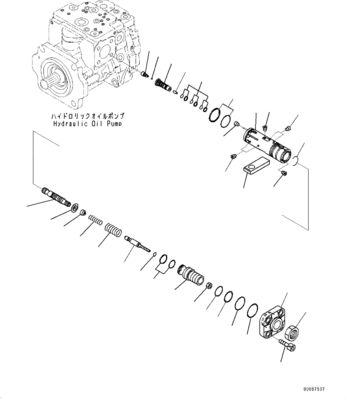 708-1g-00060 708-1g-01060 708-1g-04310 Komatsu Wa470-6 Wa480-6 হাইড্রোলিক পিস্টন প্রধান পাম্প লোডার পাম্প অরিজিনালের জন্য