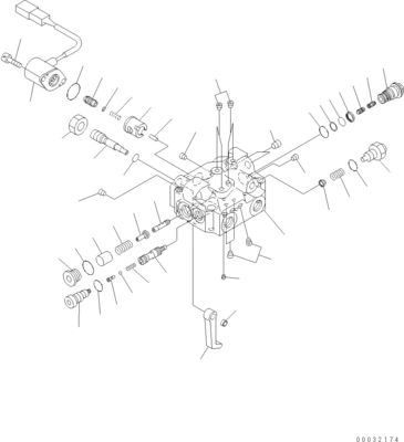 708-1U-00171 708-1U-00150 708-1U-00151 Komatsu এর জন্য WA380-6 WA430-6 হাইড্রোলিক পাম্প স্টিয়ারিং পাম্প