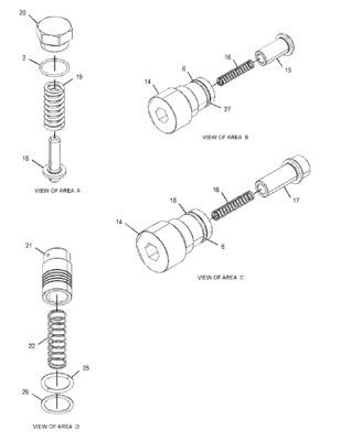 CAT 455-2663 424-937 প্রধান নিয়ন্ত্রণ ভালভ 349E 349F 352 খনি নির্মাণ ধ্বংস প্রকৌশল যন্ত্রপাতি যন্ত্রাংশ