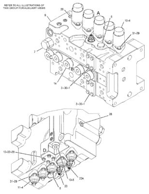 CAT 455-2663 424-937 প্রধান নিয়ন্ত্রণ ভালভ 349E 349F 352 খনি নির্মাণ ধ্বংস প্রকৌশল যন্ত্রপাতি যন্ত্রাংশ