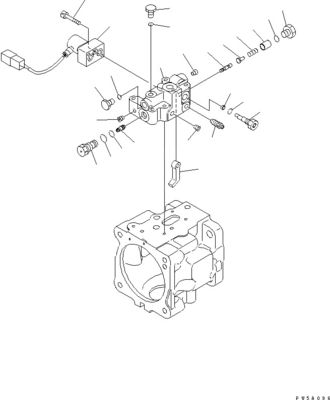708-1W-00600 708-1S-00910 R7081S00910 R7081W00600 Komatsu D475A-5 জন্য বুলডোজার হাইড্রোলিক ফ্যান পাম্প পিস্টন পাম্প মূল
