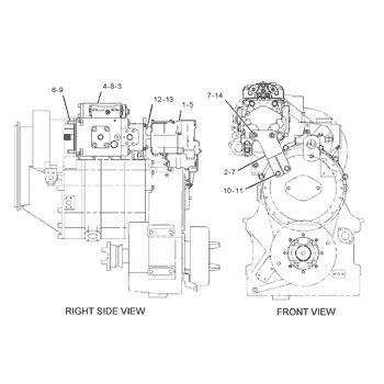 292-8767 10R7401 CA2928767 জন্য CAT LOADER 950H 962H IT62H পাম্প GP-পিস্টন হাইড্রোলিক প্রধান পাম্প পরে বাজারে উচ্চ মানের