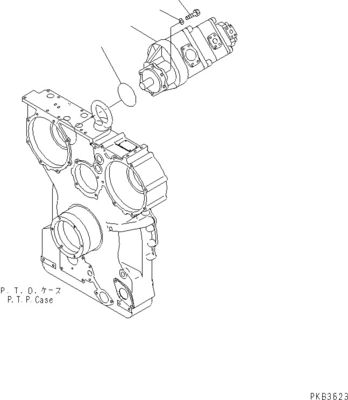 705-32-37430 705-32-27540 705-32-43210 Komatsu D375-3 জন্য বুলডোজার হাইড্রোলিক প্রধান পাম্প মূল কাজ সরঞ্জাম পাম্প