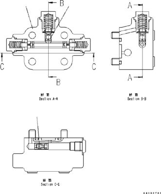 417-18-31301 417-18-31302 417-18-31201 Komatsu জন্য WHEEL LOADER WA200-5 WA200PT-5 হাইড্রোলিক মোটর HST পাম্প পরে বাজার