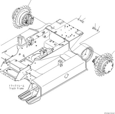 11Y-27-40200 11Y-27-40202 11Y-27-40102 Komatsu বুলডোজারের জন্য ফাইনাল ড্রাইভ D37EX-23 D37PX-23