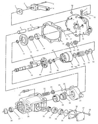 6E5965 CA6E5965 6E-5965 0R7670 জন্য CAT D4H XL D5M ট্র্যাক-টাইপ ট্র্যাক্টর হাইড্রোলিক প্রধান পাম্প পিস্টন পাম্প পাম্প ASSY পাম্প GP-পিস্টন পরবিক্রয় উচ্চ মানের মূল