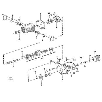 VOE11026949 VOLVO L120C L120C L150C হুইল লোডার হাইড্রোলিক প্রধান পাম্প পিস্টন পাম্প পাম্প ASSY পাম্প জিপি-পিস্টন আফটারমার্কেট উচ্চ মানের আসল