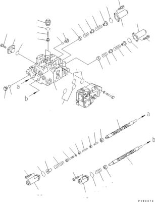 700-92-39000 7009239000 700-82-84001 709-93-12700 Komatsu এর জন্য WA320-6 WA320-5L চাকা লোডার হাইড্রোলিক প্রধান নিয়ন্ত্রণ ভালভ নির্মাণ যন্ত্রপাতি যন্ত্রাংশ পরবিক্রয় উচ্চ মানের মূল