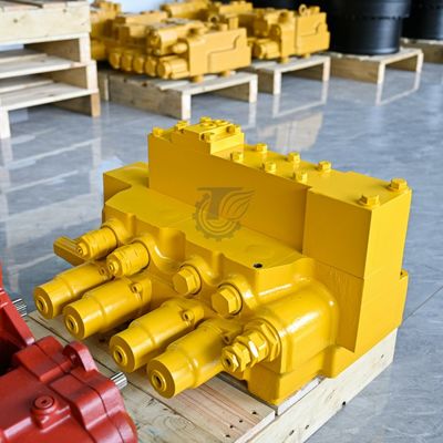 723-63-12101 723-63-12100 723-63-11104 Komatsu D65E D65E-12 D85E D85ESS Excavator Wheel Loader Parts Aftermarket মূল জন্য হাইড্রোলিক প্রধান নিয়ন্ত্রণ ভালভ