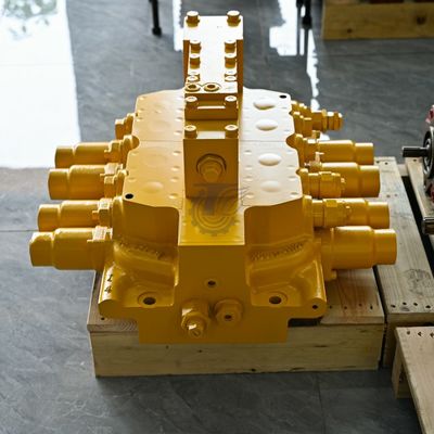 723-63-12101 723-63-12100 723-63-11104 Komatsu D65E D65E-12 D85E D85ESS Excavator Wheel Loader Parts Aftermarket মূল জন্য হাইড্রোলিক প্রধান নিয়ন্ত্রণ ভালভ